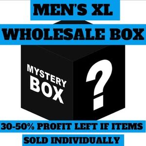 Men’s XL wholesale Box with profits for the next buyer